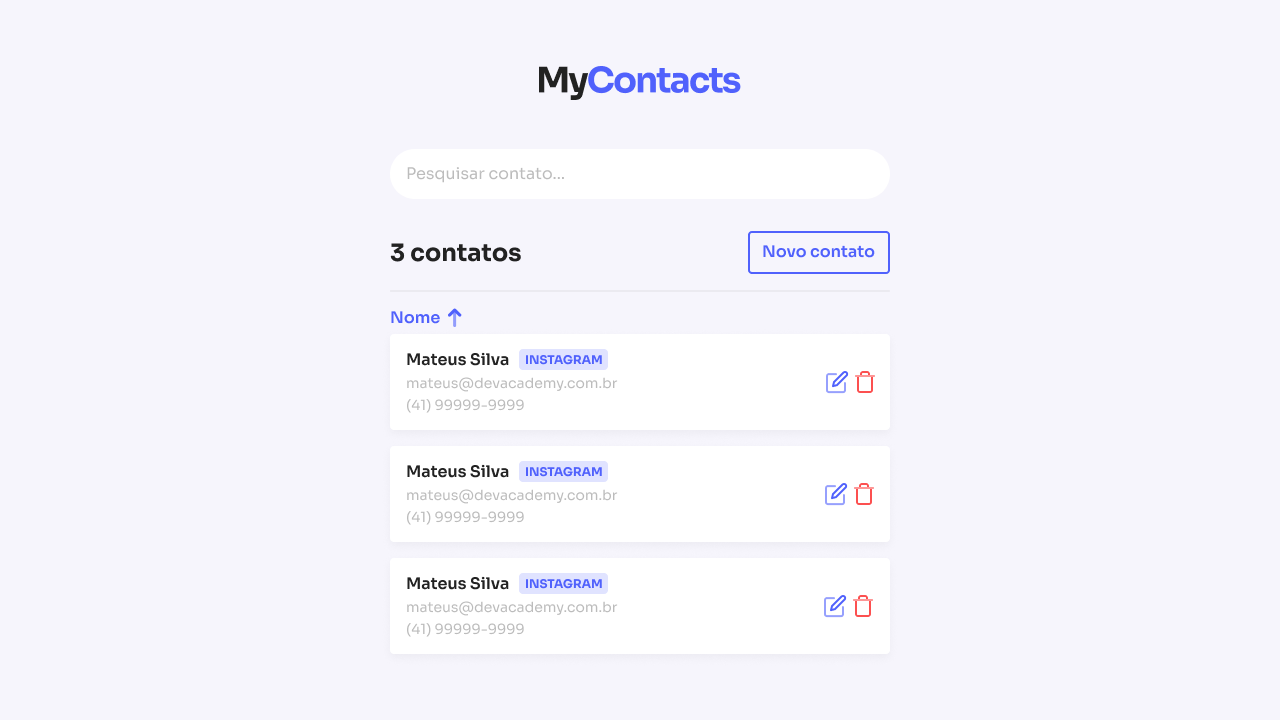 MyContacts